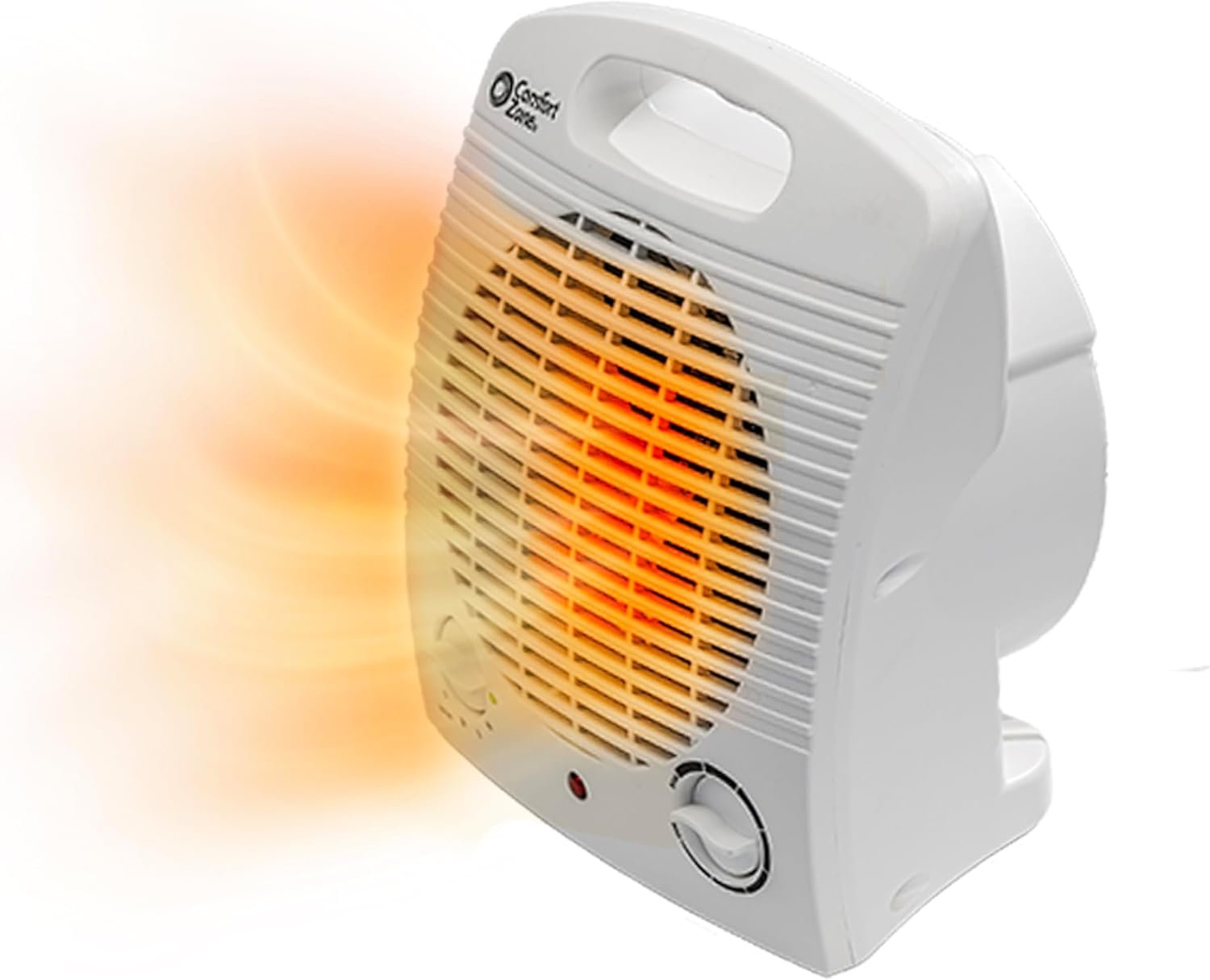 Comfort Zone Indoor Space Heater, Portable Fan Forced Electric Adjustable Thermostat